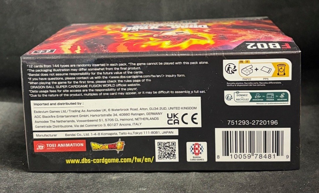 Dragon Ball Super Card Game Fusion World FB02 Blazing Aura (English Booster Box & Case) - Image 5
