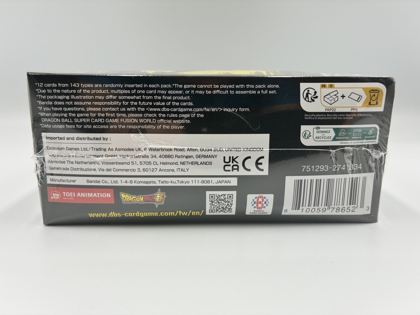 Dragon Ball Super Card Game Fusion World FB03 Raging Roar (English Booster Box & Case) - Image 3
