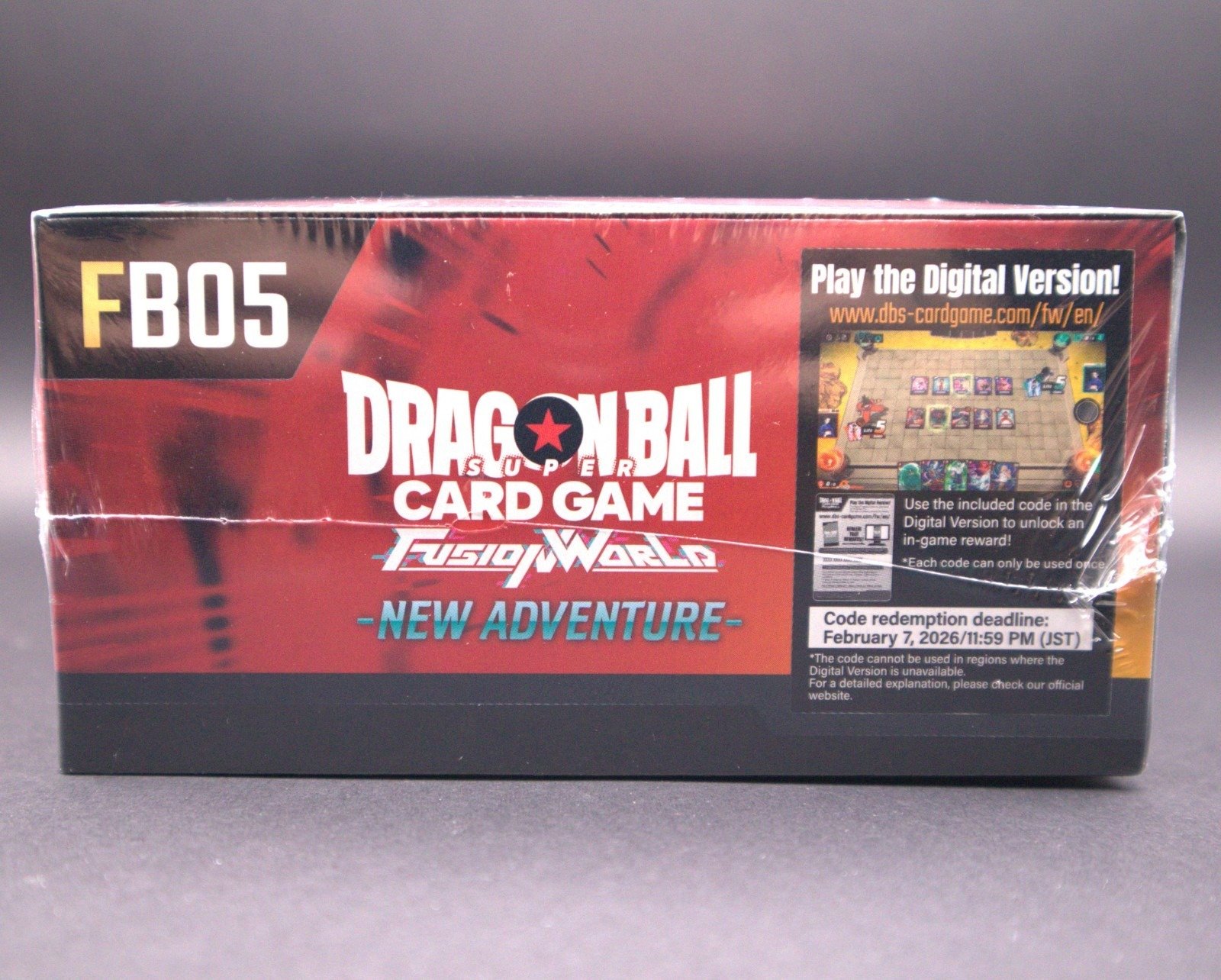 Dragon Ball Super Card Game Fusion World FB05 New Adventure (English Booster Box & Case) - Image 4