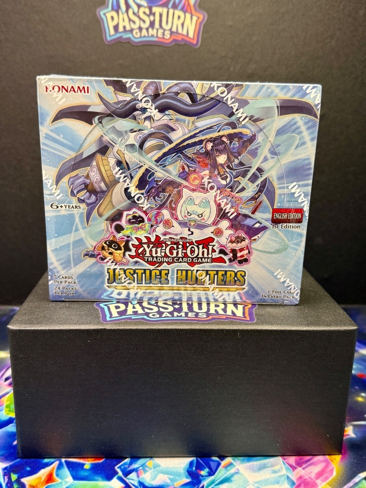 Yu-Gi-Oh! OCG/TCG JUSH Justice Hunters (English Booster Box & Case)