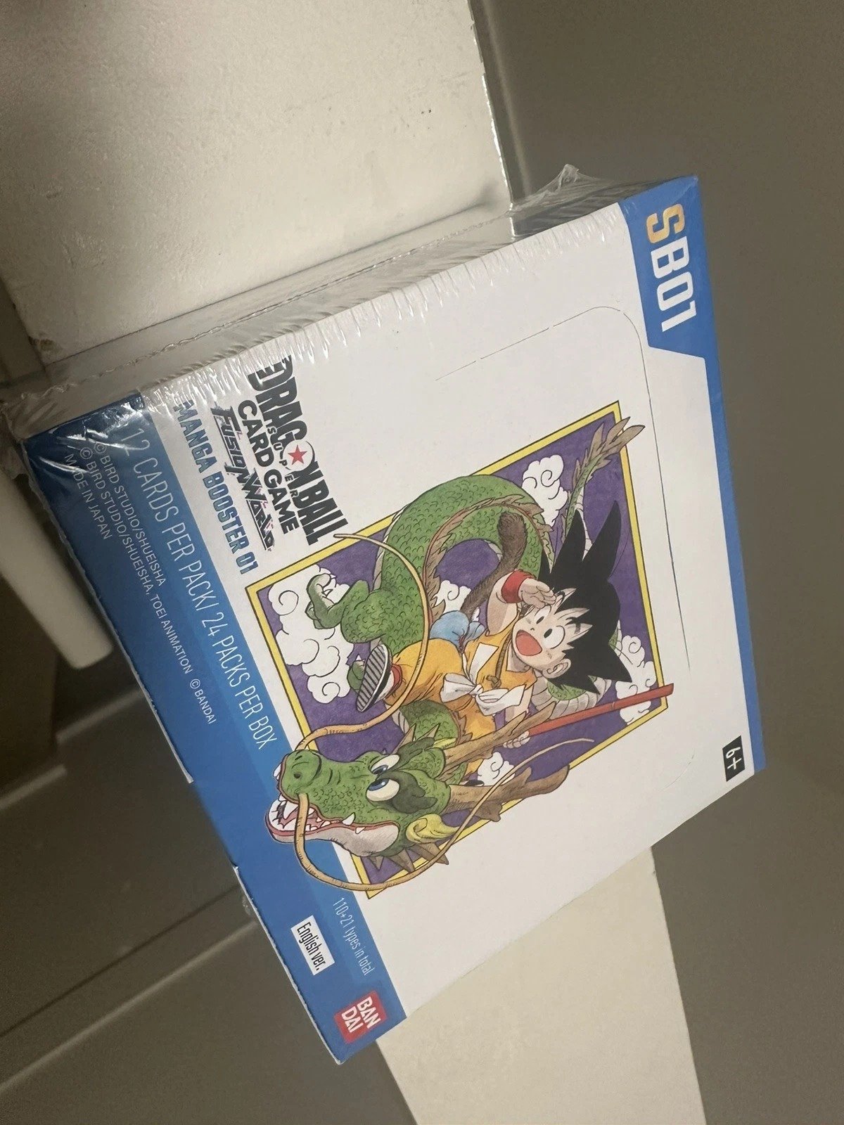 Dragon Ball Super Card Game Fusion World SB01 Manga Booster 01 (English Booster Box & Case)